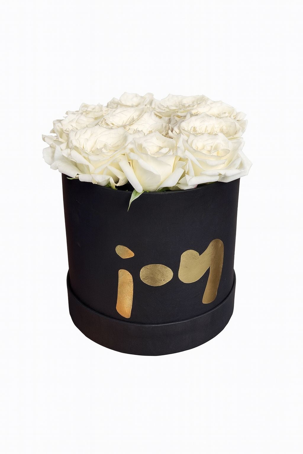 White roses box