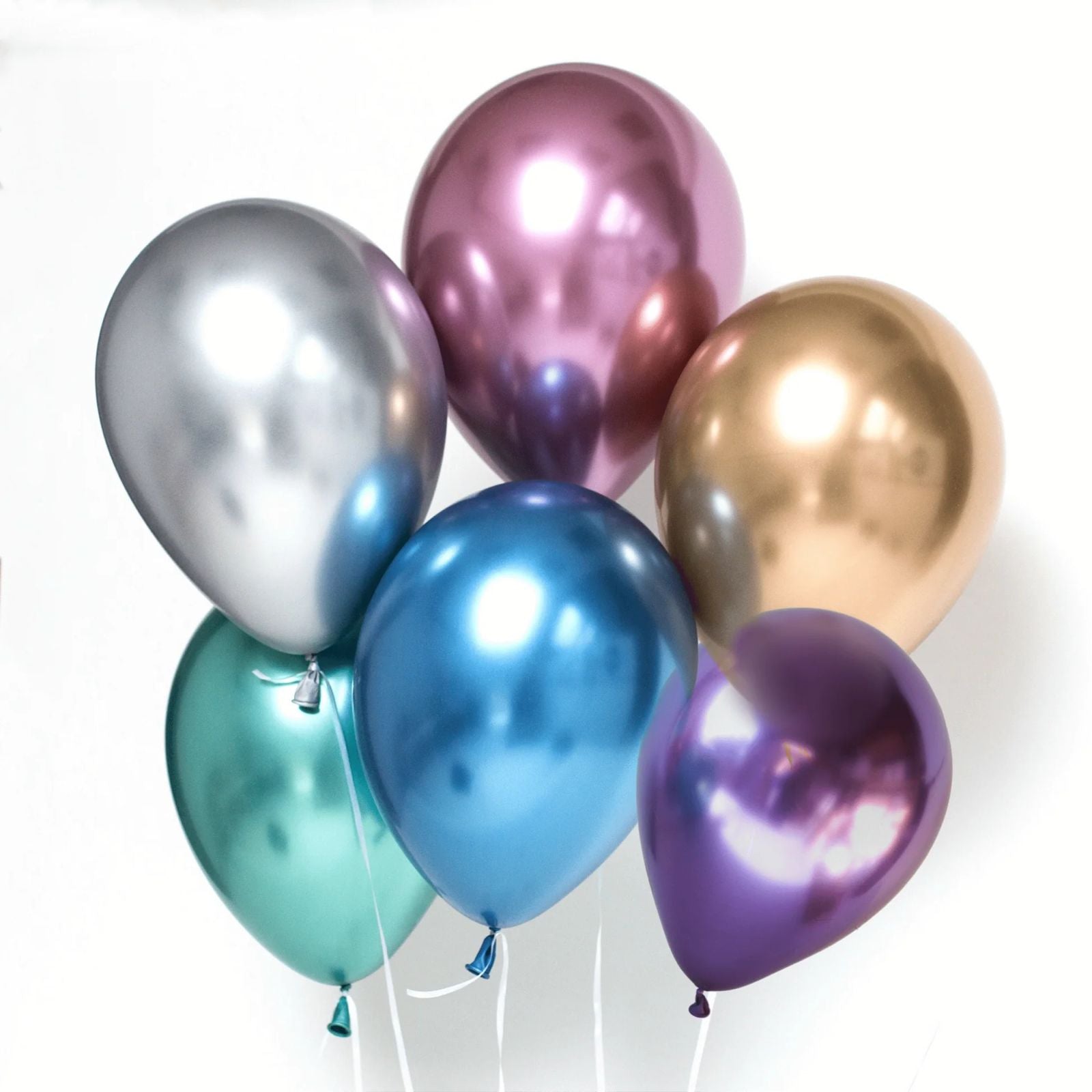 Chrome balloons